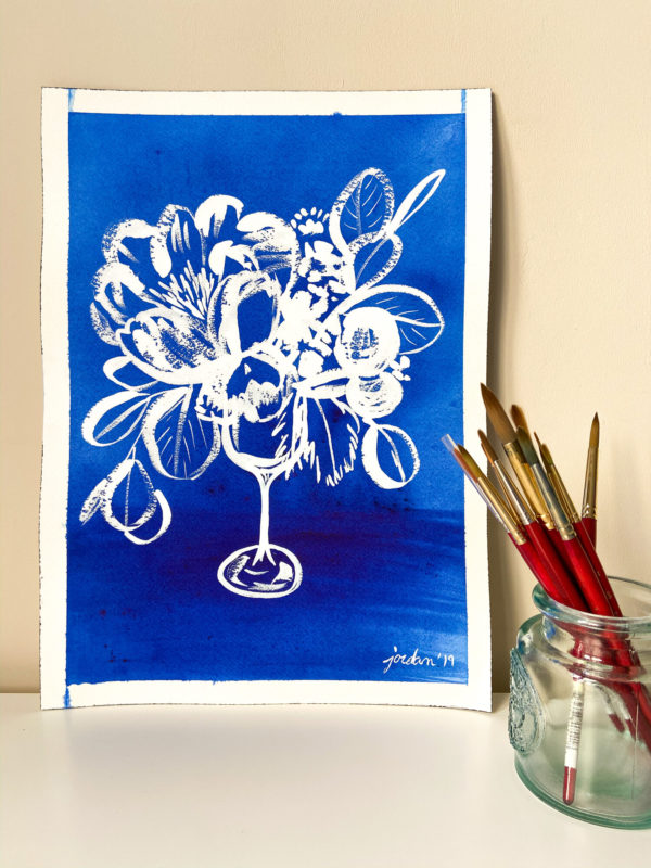 Greta Watercolor Original Painting
